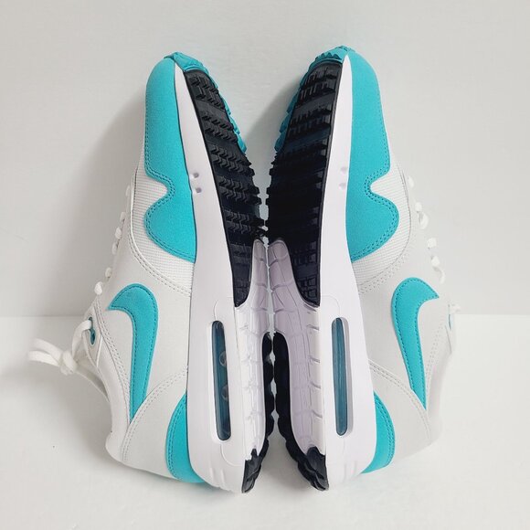 NEW Nike Air Max 1 \'86 OG Golf Shoes DV1403-117 Size 10 White Dusty Cactus main image 4
